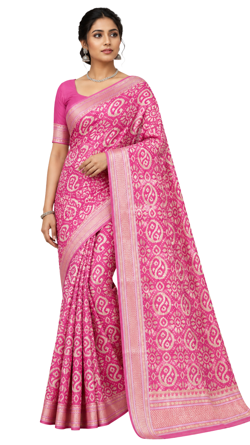 Orelia Patola Cotton Saree