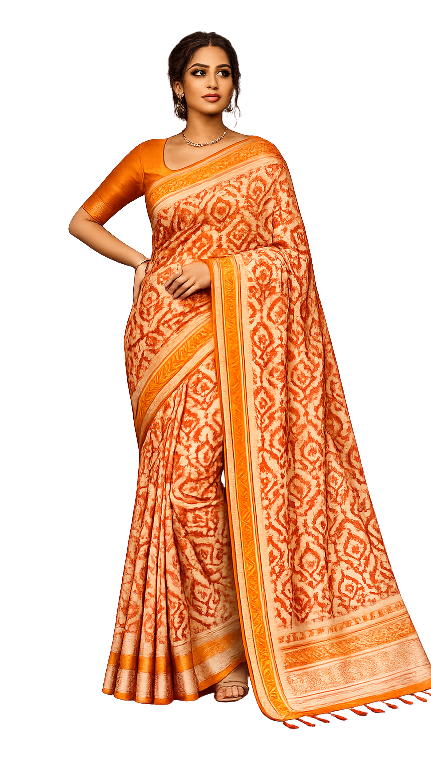 Orelia Patola Cotton Saree