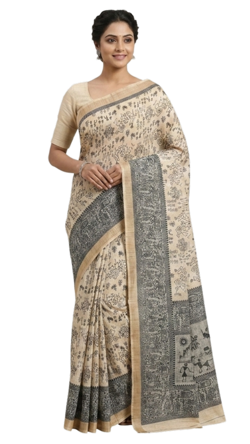 Orelia Grace Cotton Saree