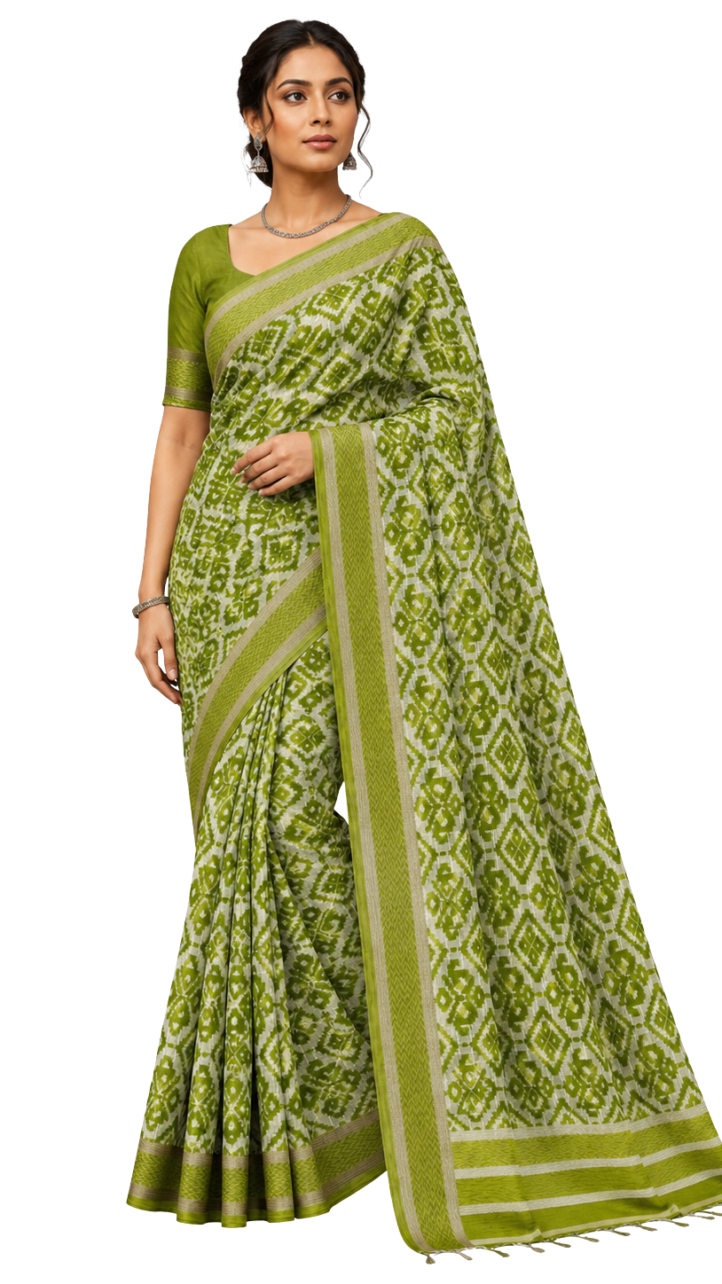 Orelia Patola Cotton Saree