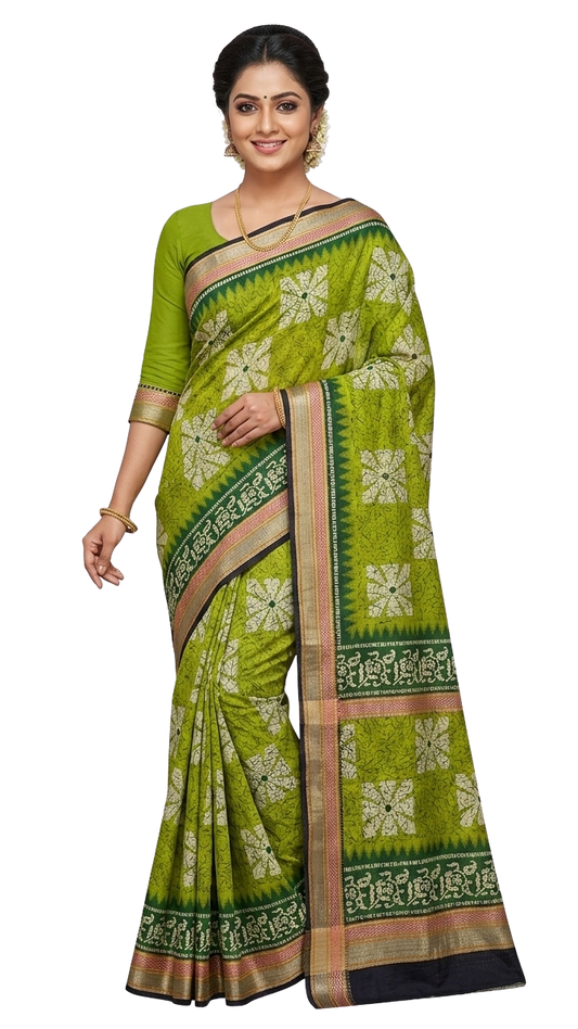 Orelia Vatik Printed Saree