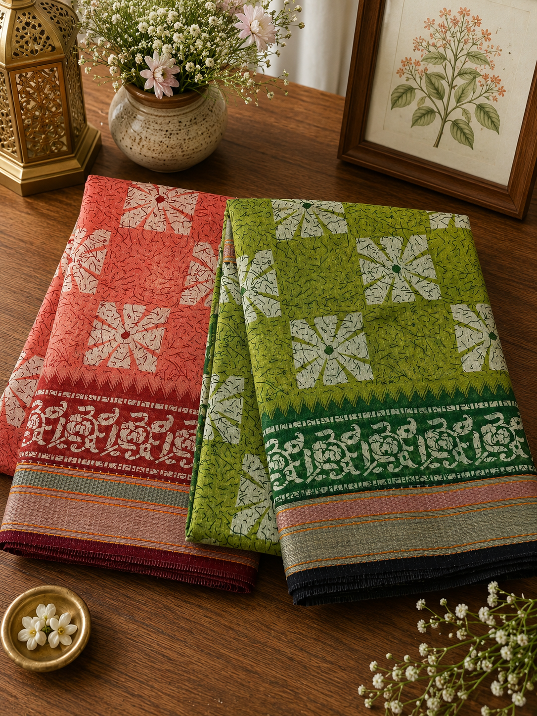 Orelia Vatik Printed Saree