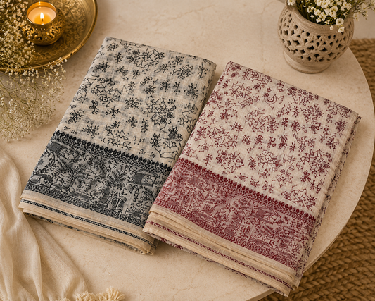 Orelia Grace Cotton Saree