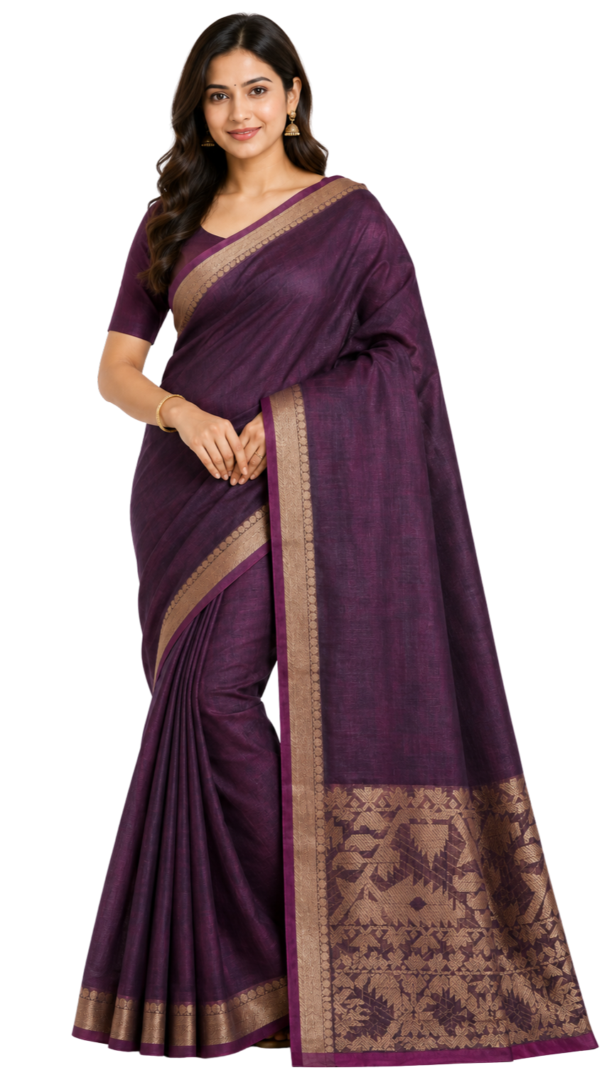 Orelia Mysore Cotton Saree