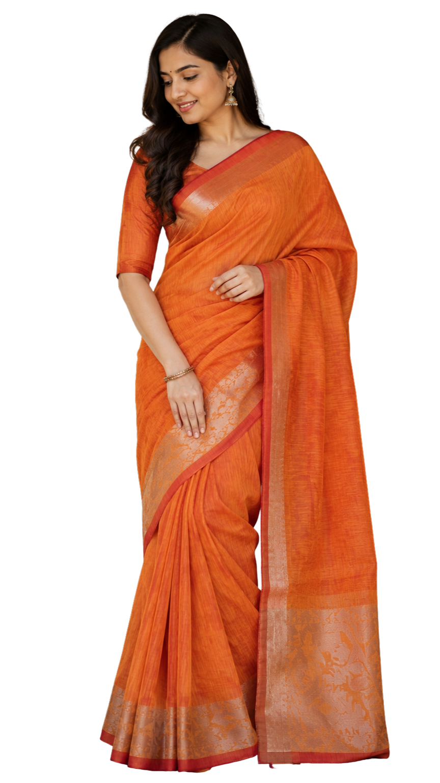 Orelia Mysore Cotton Saree